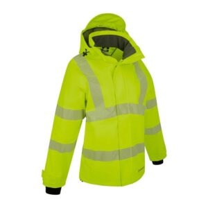 WW7021 | Womens Exec Jacket Fluorescent Yellow 3Xl (18)