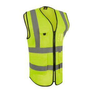 WW7039 | Beeswift Womens Hi-Vis Exec Waistcoat Yellow S (08)