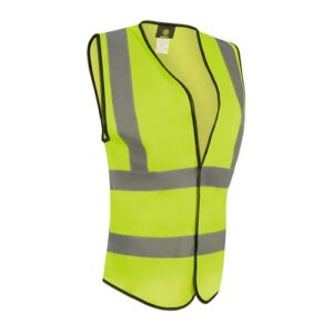 WW7095 | Beeswift Womens Hi-Vis Waistcoat Yellow S (08)